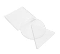 OSALADI 3 Pièces Gel Press Printing Plate Set Transparent Reusable Gelatin Art Printing Board For Printmaking Card Making Scrapbooking DIY Crafts