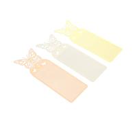 OSALADI 3 pièces Kit DIY de Marque-pages Métalliques à Broder Au Point de Croix Marque-pages Délicats pour Étudiants Écrivains et Lecteurs Décorations Uniques Antique Or et