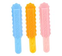 OSALADI 3 pièces Lot de Marque-pages Silicone Colorés Clips et Souples pour Lecture Sécurisée à Voyage ou Accessoires Pratiques pour Amateurs de Lecture