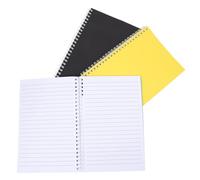 OSALADI 3 Pièces Notebook Spiral Coil Simple Cover Multi Function Office Notepad For Note Taking Students And Professionals
