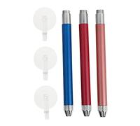 OSALADI 3 pièces Stylo Point de Forage Lumineux pour Peinture Diamant Outil Rapide pour Collage de Strass Accessoire DIY avec Lumière Intégrée Couleur Aléatoire Couleur Aléatoire