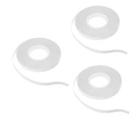 OSALADI 3 rouleaux Ruban Double Face Soluble à Eau pour Couture Adhésif et Mesure Ruban de Fixation Temporaire pour Travaux Manuels Mètres