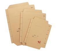 OSALADI 30 pièces Couverture de Papier Kraft Protège Écologique Grand Moyen Petit pour Cahiers et Manuels Scolaires Protection Résistante et Pratique