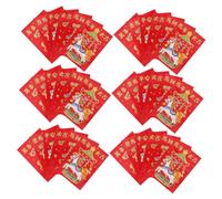 OSALADI 300 Pièces Envelopes For Year Of The Horse Creative Lucky Money Pockets With Cartoon Designs For Spring Festival Year Wedding Family Gatherings