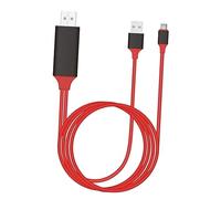 OSALADI 30hz Câble USB c vers avec Charge USB pour Ordinateurs Et Moniteurs Connecteur Renforcé pour Vidéo Haute Définition Et Transfert Rapide