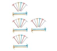OSALADI 32 Pièces Lot de Stylos Gel à Pointe Fine Forme Marteau pour Garçon Fille Stylos Décriture avec Capuchon Fournitures Scolaires pour Test et Apprentissage