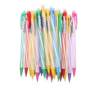 OSALADI 36 Pièces Transparent Mechanical Pencils Bulk Set With Erasers No Sharpen Cute Stationery For School Drawing And Writing