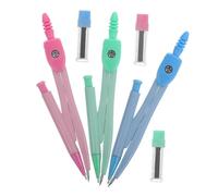 OSALADI 3Ensembles Compas Métal pour Dessin Outils de Pratiques pour École Mathématiques et Dessin Technique