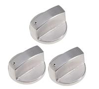 OSALADI 3pièces Bouton De Cuisinière à Gaz Alliage Lot De Boutons Marche Arrêt Résistant Pour Votre Gazinière