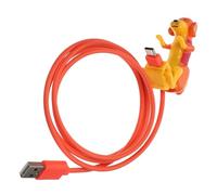 OSALADI 3pièces Câble De Chargeur Portable Type Téléphone avec Design De Chien Câble De Charge Et Données pour Modèles De Smartphones Et Jouets Canins Compact Et Pratique