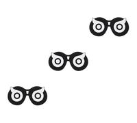 OSALADI 3pièces Coussin De Lentille pour Lunettes VR Compatible avec Pico Bloqueur De Lumière Accessoire Anti-Rayures Facile à Installer Et