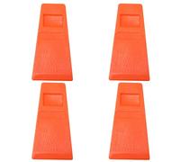 OSALADI 4 Coins d'Abattage en Plastique 14 CM Cale de Coupe de Bois Outil de Bûcheronnage 4 Pièces Matériel d'Exploitation Forestière Sécurité et Efficacité pour Abattage