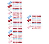 OSALADI 4 Ensembles Charms Bowknot Pour Colorées Pour Colliers Boucles Oreilles Bracelets Diy 40 Pièces * 4