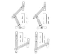 OSALADI 4 Ensembles Limiteur de Fenêtre Acier Inoxydable Lot Verrouillage Sécurisé Garçon Fille Contrôle Ouverture Angle Protection Maison