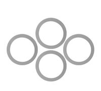 OSALADI 4 Pièces Joints D'étanchéité en Caoutchouc pour Blender Lot de Bagues de Rechange Compatibles Anneaux D'étanchéité Durables pour Bol de Mixeur et Presse-agrumes