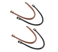 OSALADI 4 pièces Poignées de Sac PU Lot de Sangles de Remplacement pour Sac à Main Femme avec Boutons-pression Anses Amovibles et Marron pour Bandoulière et Poignées de Poignet