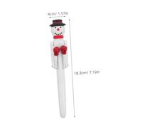 OSALADI 4 Pièces Stylo à Bille Gel Encre Noël Stylo Boxe Bonhomme de Interactif Décompression Portable pour Fête de Noël