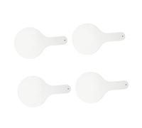 OSALADI 4 Pièces Tableau Effaçable à Sec à Tenir Main pour Garçon Fille Paddles Rectangulaires Double Face pour Accessoire Scolaire Pratique et Sécurisé