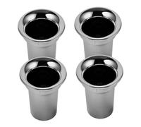 OSALADI 4 Pièces Tube de Port Haut Parleur pour Voiture Lot de Tubes Dévent pour Enceinte Améliore la des Basses Remplacement avec Ventilation et Installation Facile