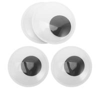 OSALADI 4 Pièces Yeux Mobiles Géants Autocollants pour DIY Décoration Maison Fête Halloween Bricolage avec Effet Drôle et Visibilité Élevée Lot