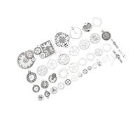 OSALADI 40 Pièces Charms Décoratifs Steampunk Pignons Punk pour Diy Décoration Style Mélangé