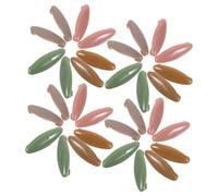 OSALADI 40 Pièces Clip foulard coloré Accessoires cheveux pour femmes fermoirs de pull épingle à foulard épingle à pull broche écharpe gigantesques broche pour chapeaux