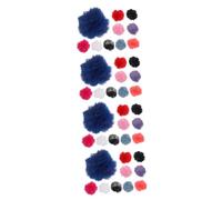 OSALADI 40pièces Bonnette pour Microphone Cravate Pare-Brise Anti-Vent pour Enregistrements Extérieurs du Bruit Lavable Et Réutilisable