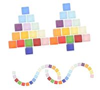 OSALADI 450 Pièces Diy Mosaique Carreaux Cristal pour Artisanat Décoratif Tesselles Petites pour Cadres Photo Miroirs et Artistiques