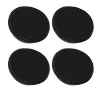 OSALADI 4pcs Bouchons de Vidange en Silicone Noir Étanches et Élastiques pour Congélateur, Accessoires Universels pour Entretien Domestique et Protection des Trous de Drainage