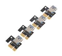 OSALADI 4pièces Adaptateurs Pci-e à Riser Cards pour Gpu Accessoires Informatiques Connecteurs USB pour Exploitation Minière