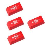 OSALADI 4pièces Capuchon De Remplacement Rétroéclairé pour Clavier Mécanique Accessoire Unique Et Pratique pour Personnaliser Votre Clavier avec Style