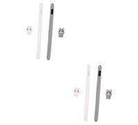 OSALADI 4pièces Coque Silicone pour Pencil Étui Protecteur Antichoc Design Élégant De Pointe Couleurs