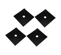 OSALADI 4pièces Couvre-brûleur De Cuisine Antiadhésifs Réutilisables Pour Plaques De Cuisson Tapis De Huile Pour Cuisinière à