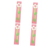 OSALADI 4pièces Housse De Décorative Pour Poignées De Réfrigérateur Couverture Résistante Aux Pour Réfrigérateur Four Et - De Couleur Rose
