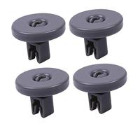 OSALADI 4pièces Lot De Roulettes Panier Inférieur De Lave-vaisselle De Rechange Pratiques Et Robustes Pour Support Machine Laver Compatible Plupart Des Modèles