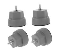 OSALADI 4pièces Patin Antivibration Pour Machine à Laver Stabilisateur De Lave-linge Nonskid Bruit Vibrations Accessoire Pratique Pour Sèche-linge