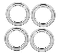 OSALADI 4pièces Plateaux Acier Inoxydable Pour Cuisinière à Accessoires De Cuisine Adaptés Aux Stoves Encastrés Et Liquéfiés Pratiques Et