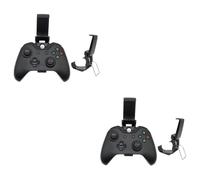 OSALADI 4pièces Support Pour Manette De Et Téléphone Clip De Fixation Ajustable Pour Jouer Mobile Noir