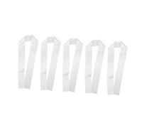 OSALADI 5 Pièces bandoulière vierge ceinture vierge retraite décoration acclamation pour poule ceinture de reine de retour ceinture en satin ceinture de princesse blanche