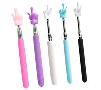 OSALADI 5 Pièces Bâtons de Pointeur pour Enseignants Bâtons de Lecture Rétractables pour Classe Bleu Accessoires Pédagogiques pour Enseignement