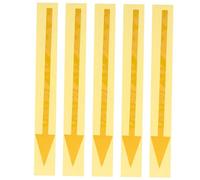 OSALADI 5 Pièces Flèches Directionnelles Réfléchissantes Autocollantes Étanches pour Boîte Aux Lettres Grandes Décalcomanies Amovibles pour Signalisation Extérieure et Orientation Nocturne