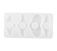 OSALADI 5 Pièces Moule Silicone Flexible pour Marque Pages Diy Moule Époxy Lisse pour Création de Signets Personnalisés Accessoires Lecture Décoratifs