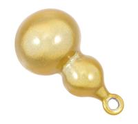 OSALADI 5 Pièces Pendentif en cloche de levage charmes pour collier pendentif gourde pour le bricolage pendentifs et décorations de bijoux breloque pour collier cuivre Doré
