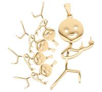 OSALADI 5 Pièces Pendentifs Doodle Figure pour Création de Bijoux Diy Charms Amusants pour Colliers et Bracelets Matériaux de Fabrication de Bijoux Créatifs