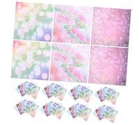 OSALADI 50 Feuilles Papier Origami Double Face pour Bricolage Diy Matériel Créatif Garçon Fille et Écoles Papier Pliage Imprimé Vrac pour Artisanat et Projets Manuels