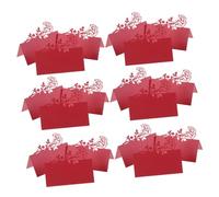OSALADI 50 Pièces Cartes de Place de Mariage Rose Imprimées Cartons Invitation Papier pour Noms Étiquettes de Table Élégantes pour Fête Nuptiale