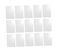 OSALADI 50 Pièces Étiquettes Vides Diy à Peindre Cartes de Message Personnalisables pour Artisanat et Événements