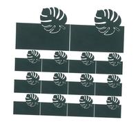 OSALADI 50 Pièces Leaf Place Cards For Banquets Folding Tent Cards With Blank Handwriting Space For Wedding Birthday Shower Holiday Table Seating