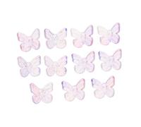 OSALADI 50 Pièces Perles Forme de Verre pour Accessoires de Fabrication Diy de Pinces à Cheveux Charms de Coiffure Créatifs avec Motif Unique et Texture Excellente