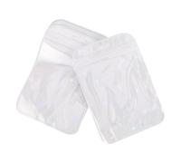 OSALADI 50 Pièces Sachets Refermables Cœur Holographique pour Cartes | Plastique, Usage Maison et Saint Valentin, Motif Amour Voyant, Réutilisable, Emballage DIY Pratique